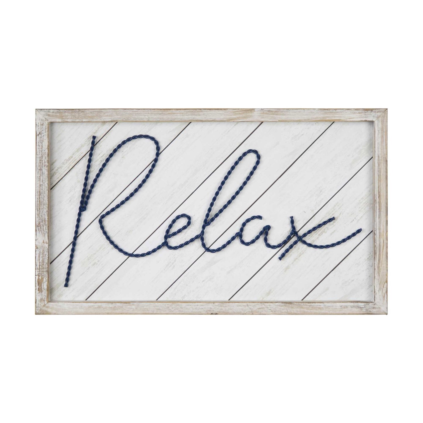 HomeRoots 20 x 12 Relax Framed Wall Art