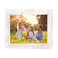 HomeRoots 20" x 24" Rustic Farmhouse White Wash Wood Frame