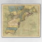 HomeRoots 20" x 24" Vintage 1771 Map of North America Wall Art