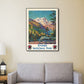 HomeRoots 20" x 28" Rainier National Park c1920s Vintage Travel Poster Wall Art