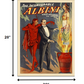 HomeRoots 20" x 28" The Incomparable Albini Vintage Magic Poster Wall Art