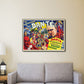 HomeRoots 20" x 28" The Mysterious Dante Vintage Magic Poster Wall Art