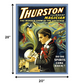 HomeRoots 20" x 28" Thurston Spirits Vintage Magic Poster Wall Art