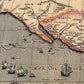 HomeRoots 20" x 28" Vintage 1598 Map of the Americas Wall Art