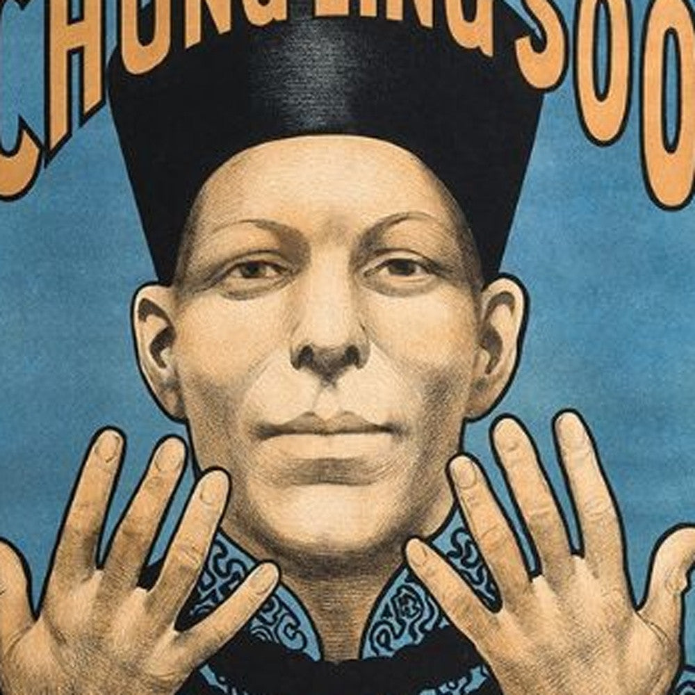 HomeRoots 20" x 30" Chung Ling Soo Vintage Magic Poster Wall Art