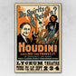 HomeRoots 20" x 30" Houdini Spirits Vintage Magic Poster Wall Art