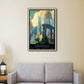 HomeRoots 20" x 30" Vintage 1929 Chicago Michigan Ave Travel Poster Wall Art