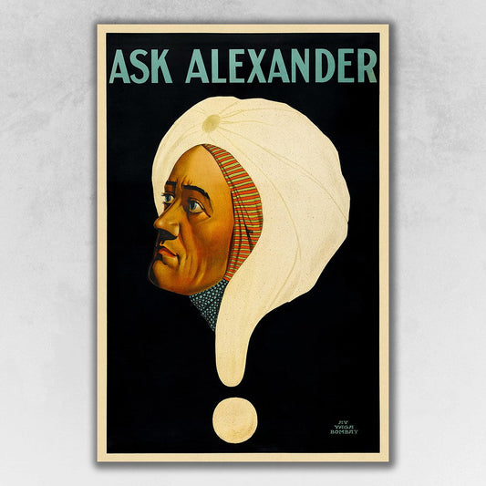 HomeRoots 20" x 30" Vintage c1920s Alexander Vintage Magic Wall Art