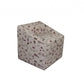 HomeRoots 21" Modern Beige Whimsical Cats in London Cubed Accent Storage Chair