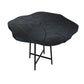 HomeRoots 21" Modern Organic Shaped Wood And Metal End Table in Black Finish