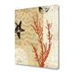 HomeRoots 21" Underwater Coral with Starfish and Sandollar 1 Giclee Wrap Canvas Wall Art