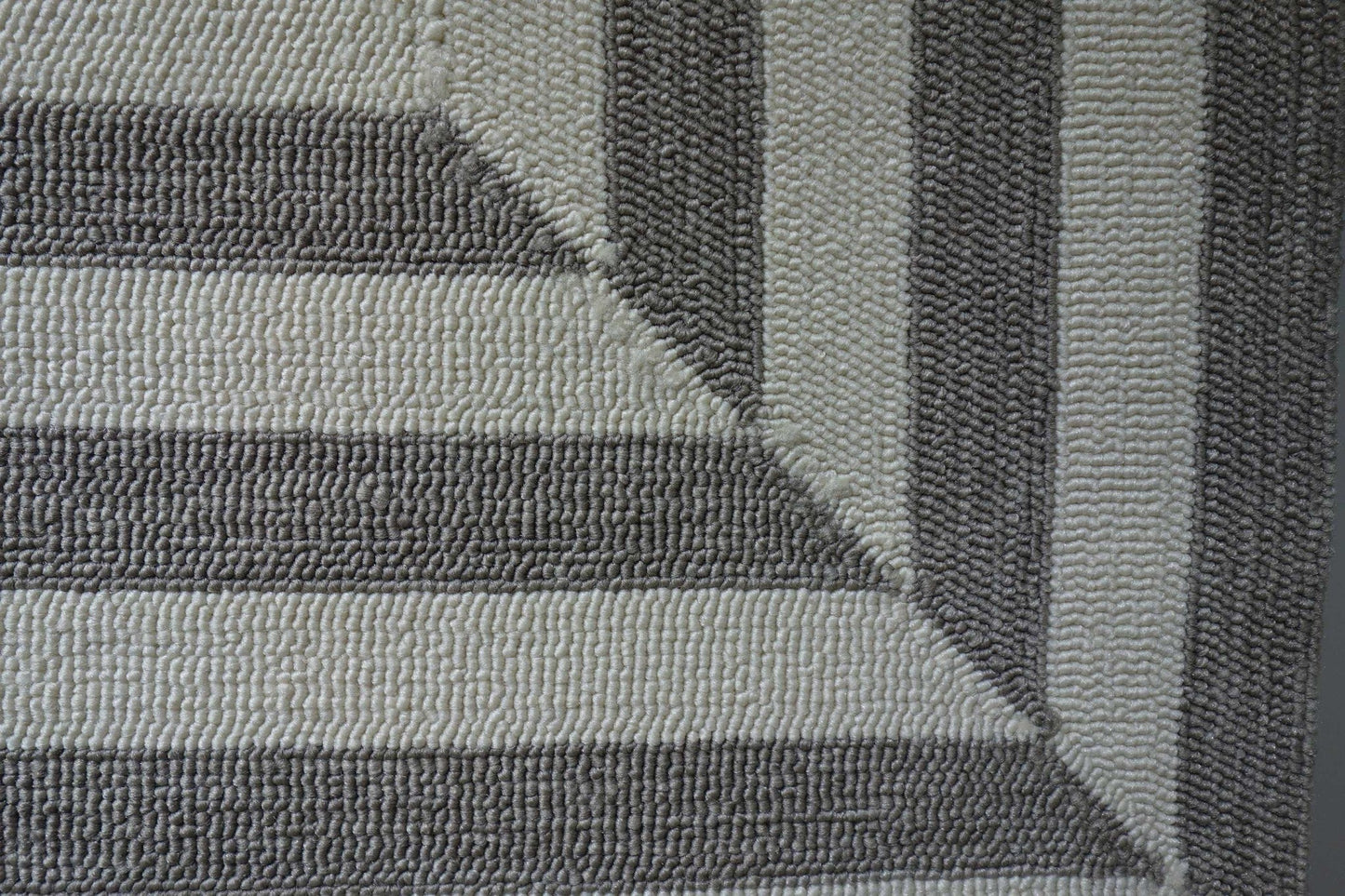 HomeRoots 21 x 34 UV treated Polypropylene Oatmeal Area Rug
