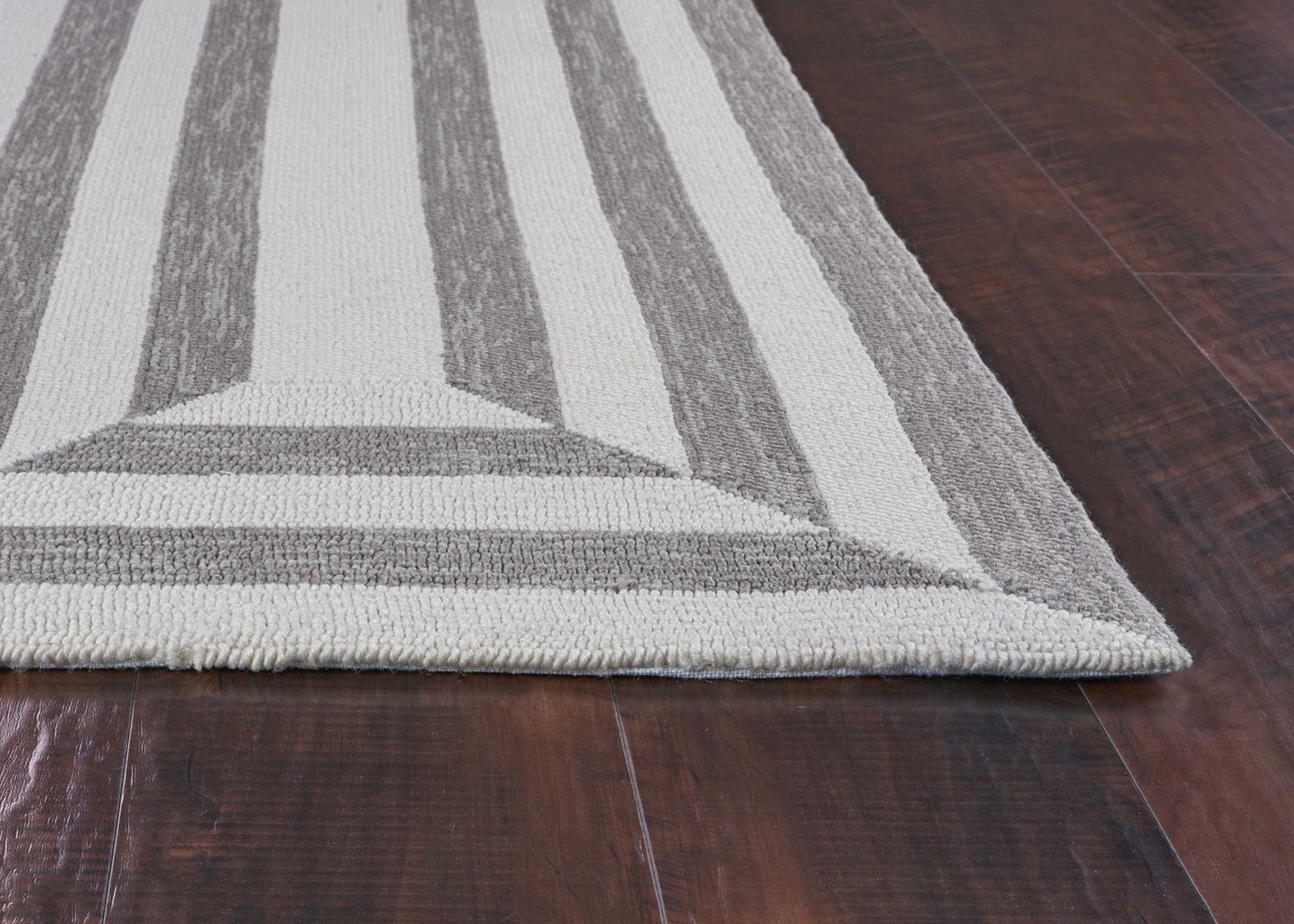 HomeRoots 21 x 34 UV treated Polypropylene Oatmeal Area Rug