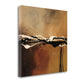 HomeRoots 22" Abstract Shades of Brown 2 Giclee Wrap Canvas Wall Art