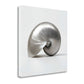 HomeRoots 22" Contemporary Metallic Seashell Print on Gallery Wrap Canvas Wall Art