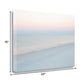 HomeRoots 22" Cotton Candy Beach Sky 1 Giclee Wrap Canvas Wall Art