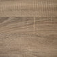 HomeRoots 22" End Table With Drawer And Shelf in Black and Deep Taupe Finish
