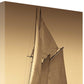 HomeRoots 22" Sailing the Seas Sepia Tone Giclee Wrap Canvas Wall Art