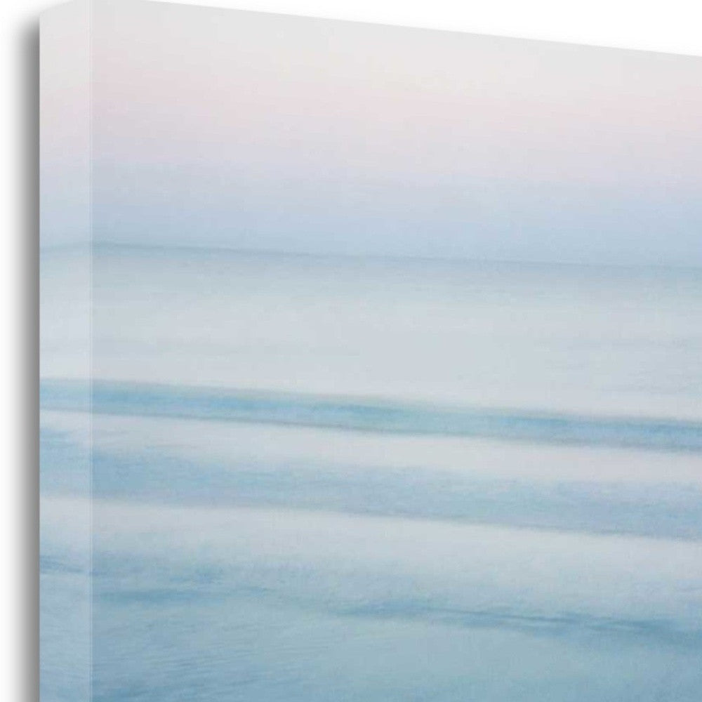 HomeRoots 22" Scenic Blue Waters Giclee Wrap Canvas Wall Art