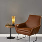 HomeRoots 22" Solid Wood Round End Table in Matte Black Finish
