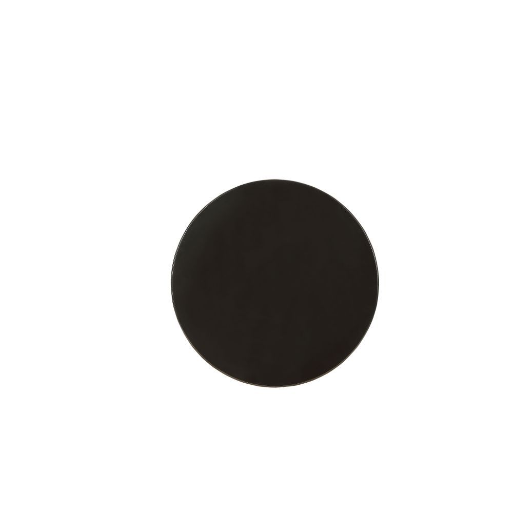 HomeRoots 22" Solid Wooden Stylish Accent Side Table in Black Finish
