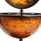 HomeRoots 22" x 22" x 37" Globe Drink Cabinet