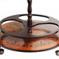 HomeRoots 22" x 22" x 37" Globe Drink Cabinet