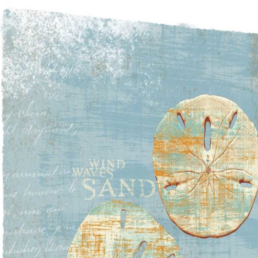 HomeRoots 23" Nautical Motif with Wordings Giclee Wrap Canvas Wall Art
