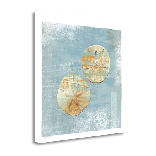 HomeRoots 23" Nautical Motif with Wordings Giclee Wrap Canvas Wall Art