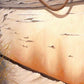 HomeRoots 23" Old Fishing Boat On White Sands Giclee Wrap Canvas Wall Art