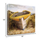 HomeRoots 23" Old Rugged Fishing Boat Giclee Wrap Canvas Wall Art