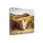 HomeRoots 23" Old Rugged Fishing Boat Giclee Wrap Canvas Wall Art