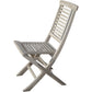 HomeRoots 23" Solid Wood Dining Chair With Natural Finish
