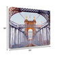 HomeRoots 23" Spellbinding Suspension Bridge Giclee Wrap Canvas Wall Art