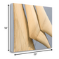 HomeRoots 23" White Lateen Sails Giclee Wrap Canvas Wall Art