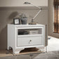 HomeRoots 23' x 17' x 20' White Wood Accent Table