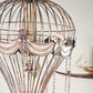 HomeRoots 23" x 23" x 41" Vintage Hot Air Balloon Pendant