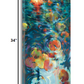 HomeRoots 24" Abstract Colorful Pond 3 Giclee Wrap Canvas Wall Art
