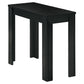 HomeRoots 24" Console Table in Black Finish