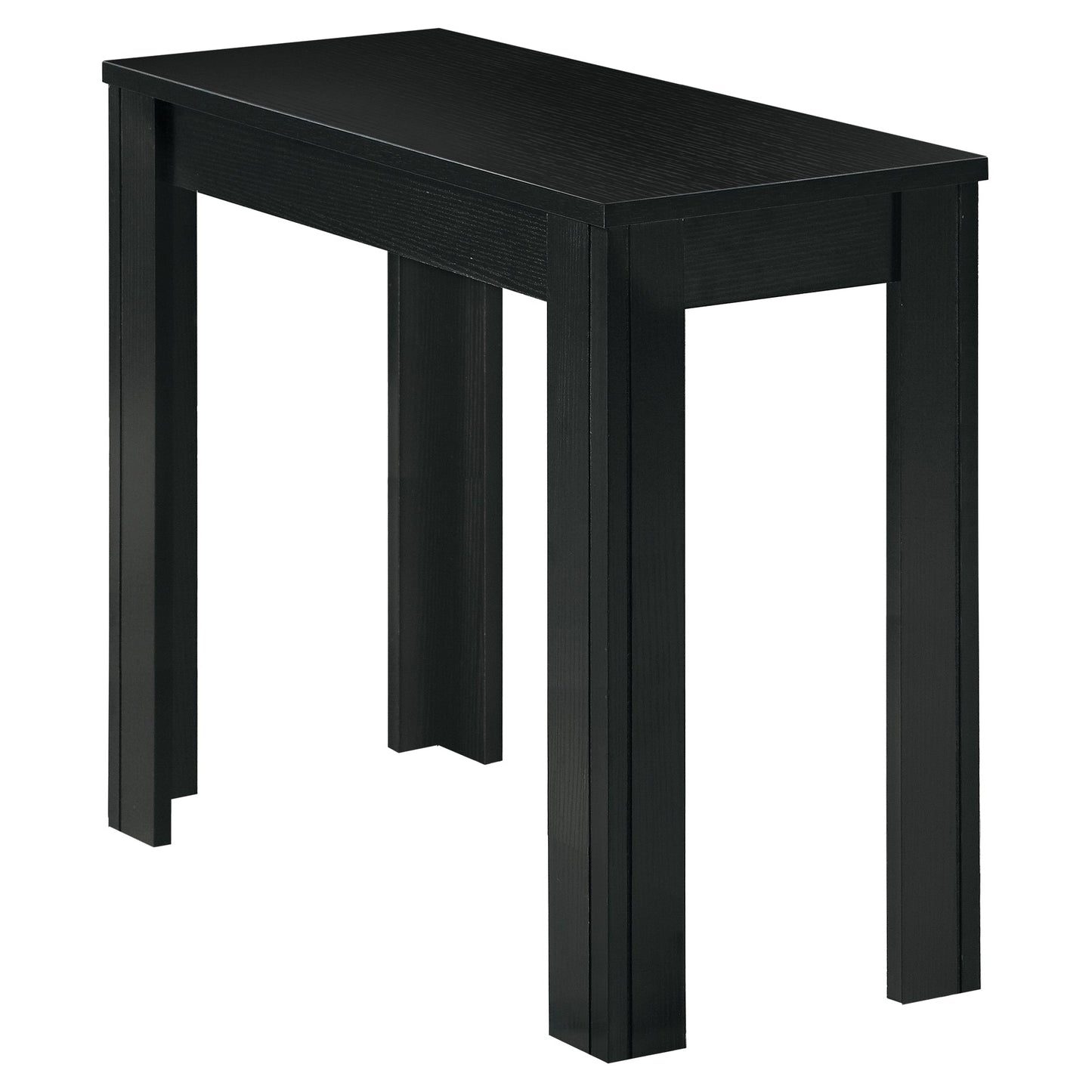 HomeRoots 24" Console Table in Black Finish