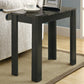 HomeRoots 24" Console Table in Gray and Black Finish