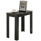 HomeRoots 24" Console Table in Gray and Black Finish