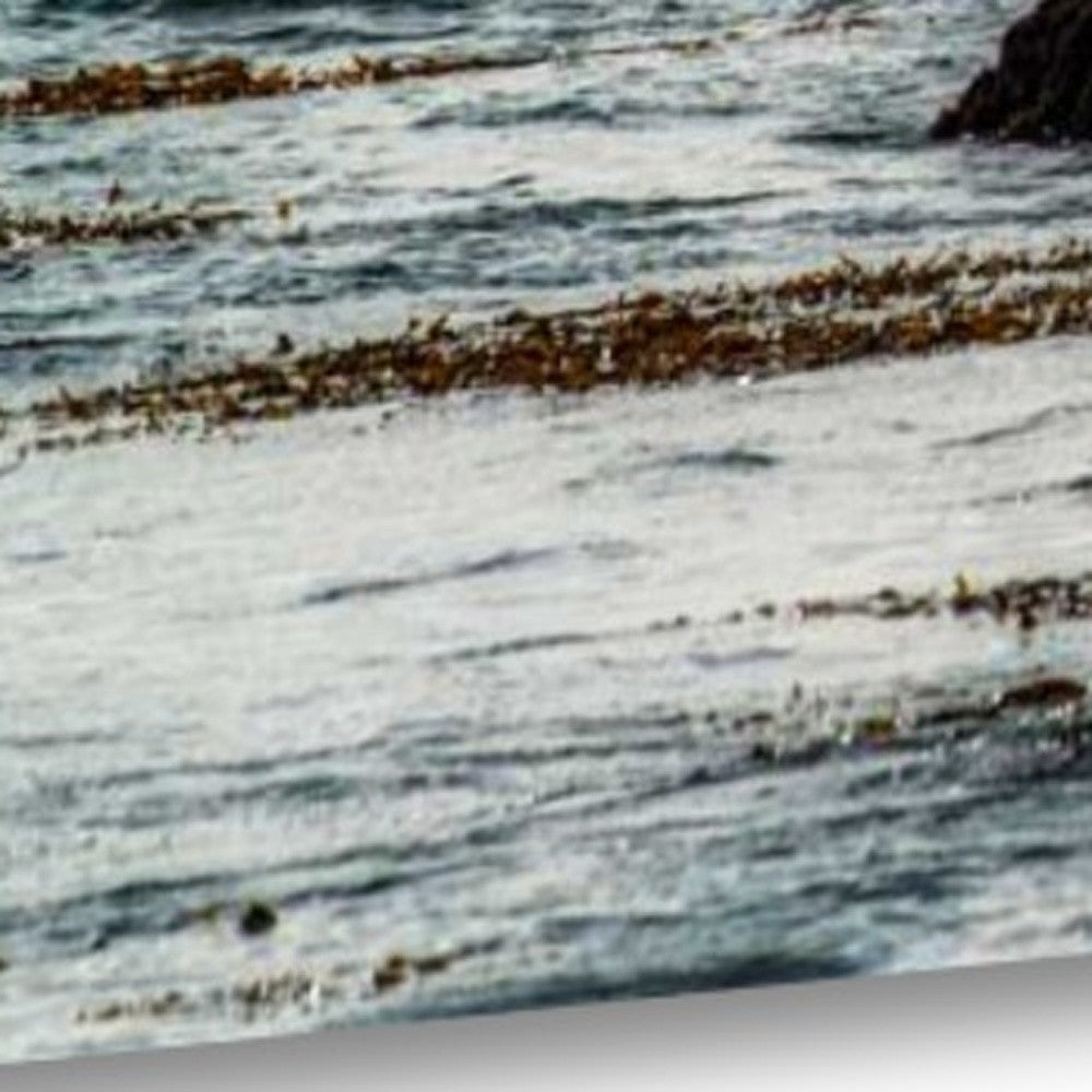 HomeRoots 24" Dramatic Crashing Wave Giclee Wrap Canvas Wall Art