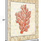 HomeRoots 24" Fancy Orange Underwater Coral 2 Giclee Wrap Canvas Wall Art