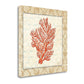 HomeRoots 24" Fancy Orange Underwater Coral 2 Giclee Wrap Canvas Wall Art