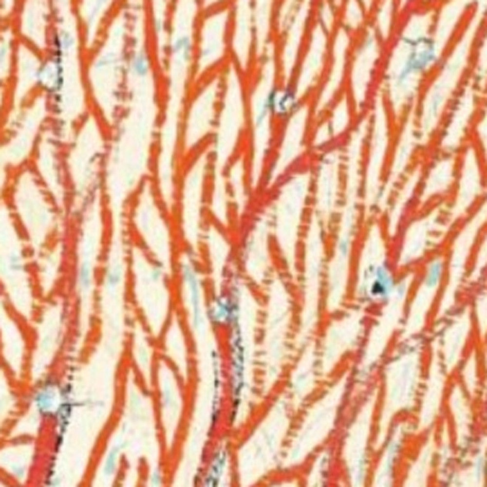 HomeRoots 24" Full Orange Underwater Coral 2 Giclee Wrap Canvas Wall Art