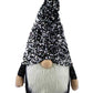 HomeRoots 24" Glittery Black and White Sparkle Gnome