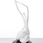 HomeRoots 24' White Lass Sculpture