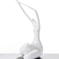 HomeRoots 24' White Lass Sculpture