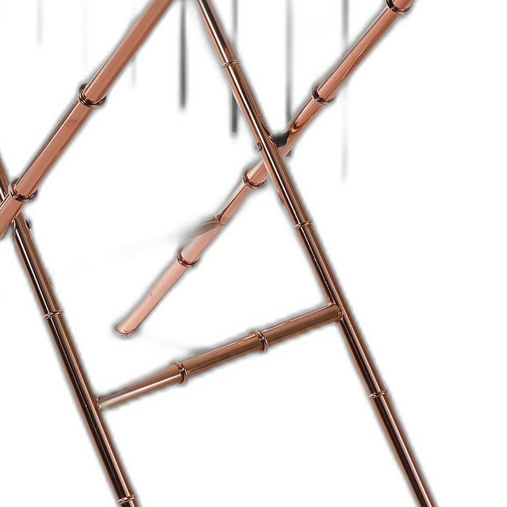 HomeRoots 24' x 15' x 31' Ivory Wood Tray Table